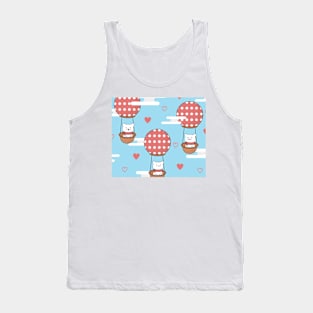 Cats pattern Tank Top